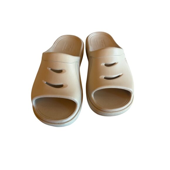 FitFlop Relief Recovery Slides Stone Beige US 7 UK 5 EU 38 - Picture 1 of 6